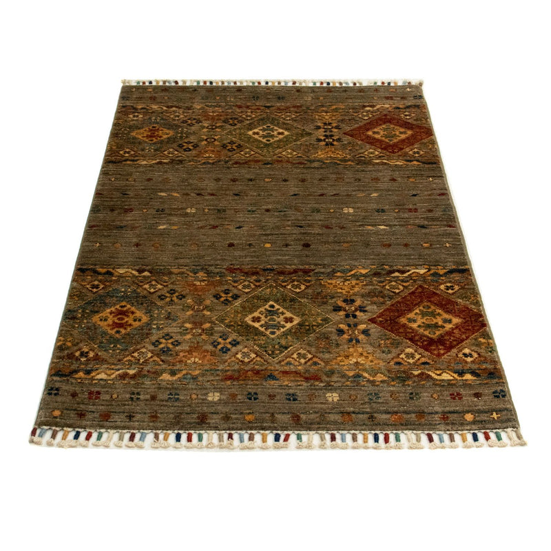 Alfombra Ziegler - Moderna - 114 x 80 cm - marrón oscuro