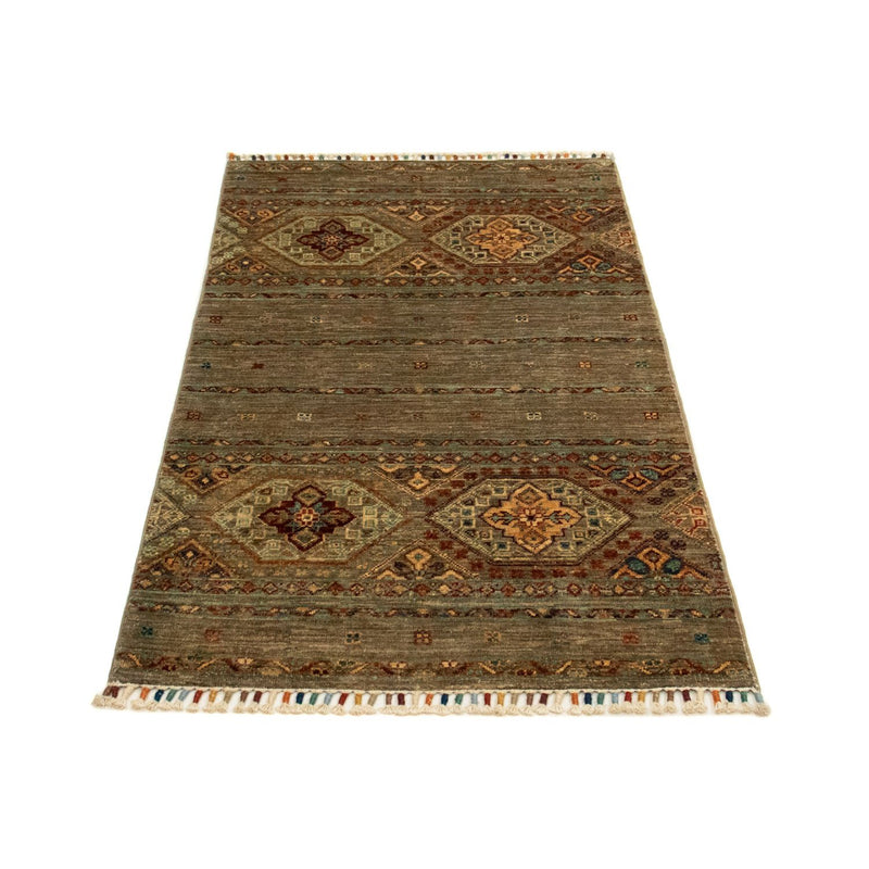 Alfombra Ziegler - Moderna - 124 x 74 cm - marrón oscuro