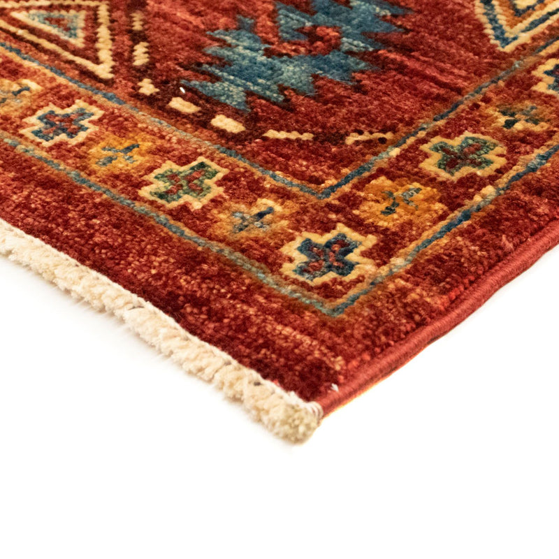 Alfombra afgana - Filpa - 149 x 98 cm - rojo