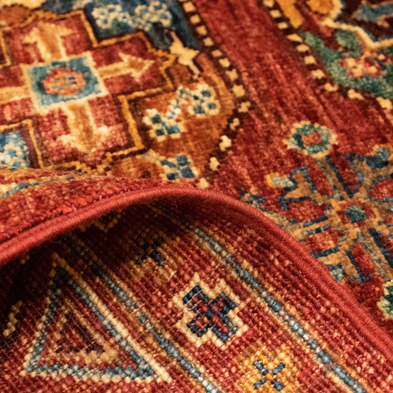 Alfombra afgana - Filpa - 149 x 98 cm - rojo