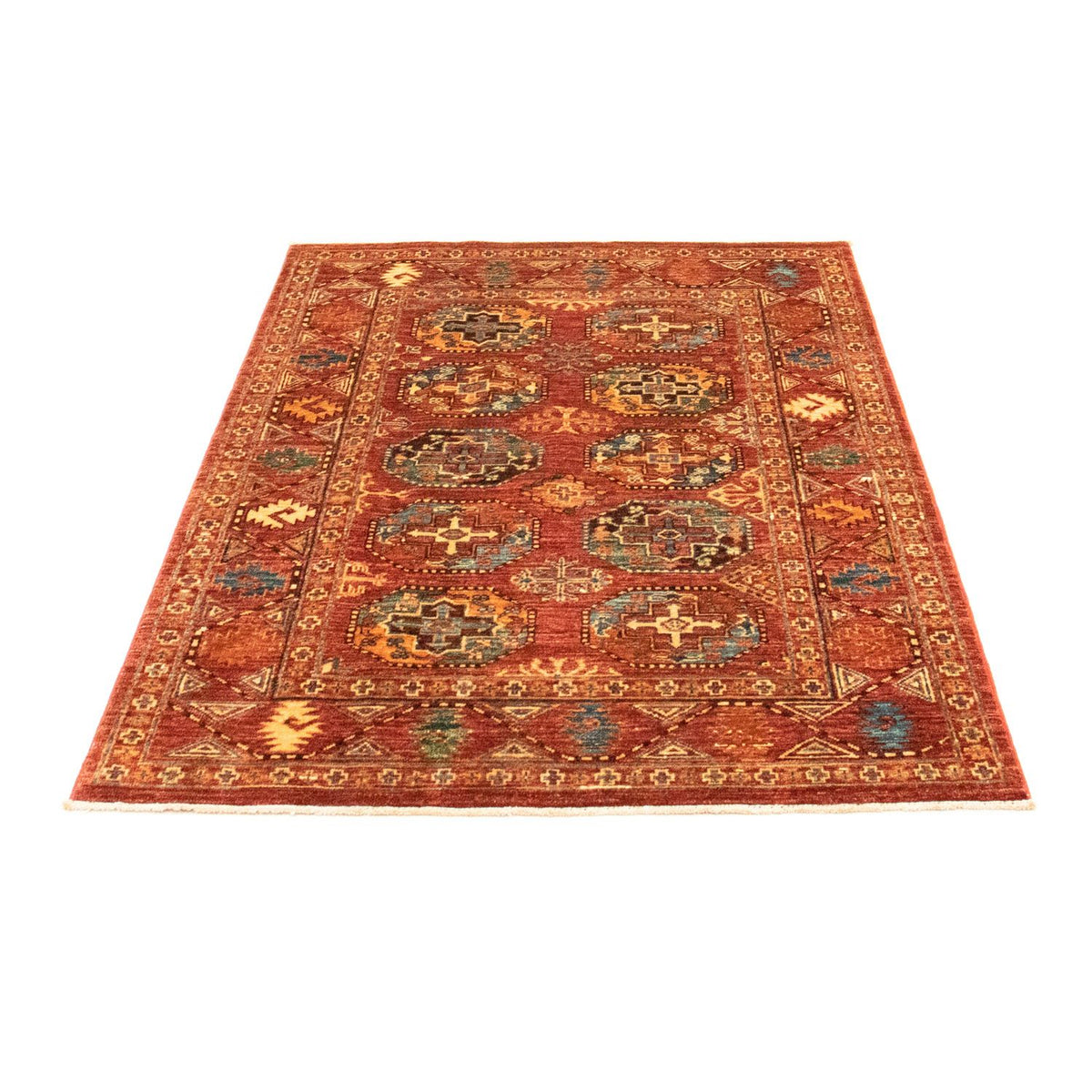 Alfombra afgana - Filpa - 149 x 98 cm - rojo