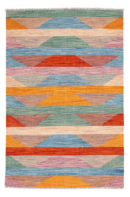 Alfombra Kelim - Splash - 244 x 159 cm - multicolor