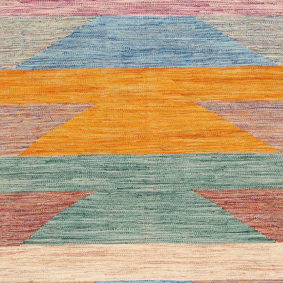 Alfombra Kelim - Splash - 244 x 159 cm - multicolor