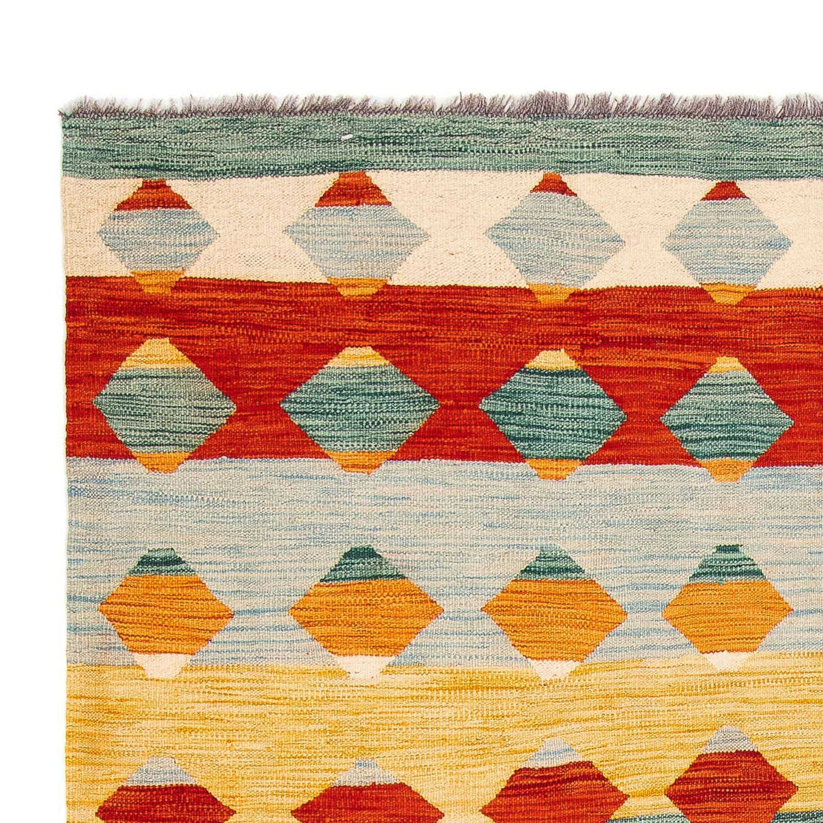 Alfombra Kelim - Splash - 244 x 170 cm - multicolor