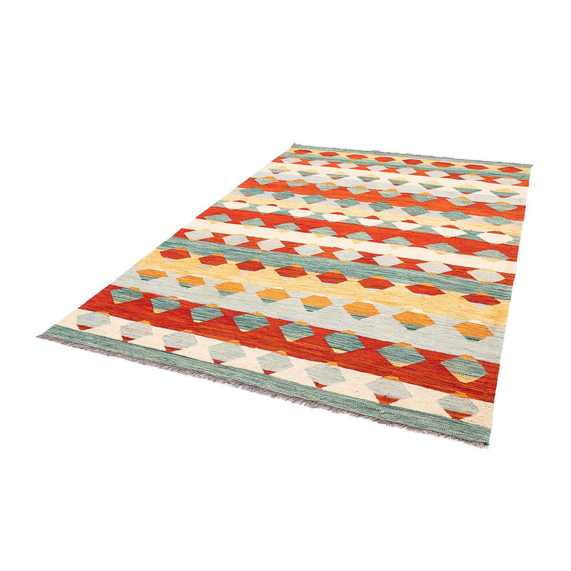 Alfombra Kelim - Splash - 244 x 170 cm - multicolor