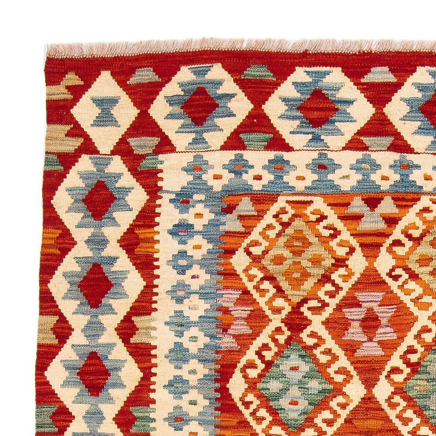Alfombra Kelim - Splash - 236 x 172 cm - multicolor