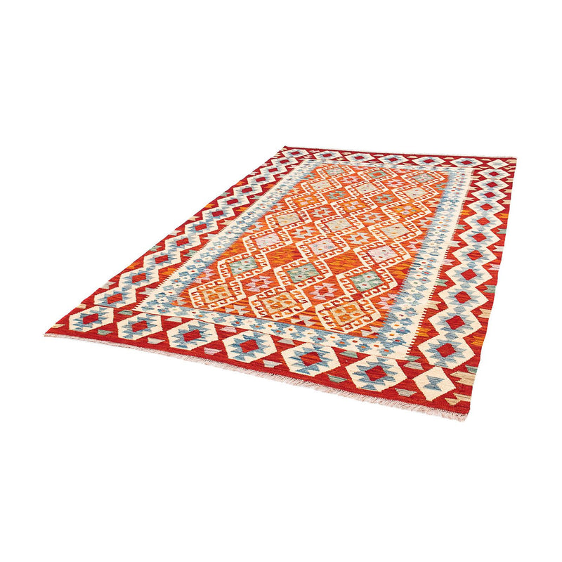 Alfombra Kelim - Splash - 236 x 172 cm - multicolor
