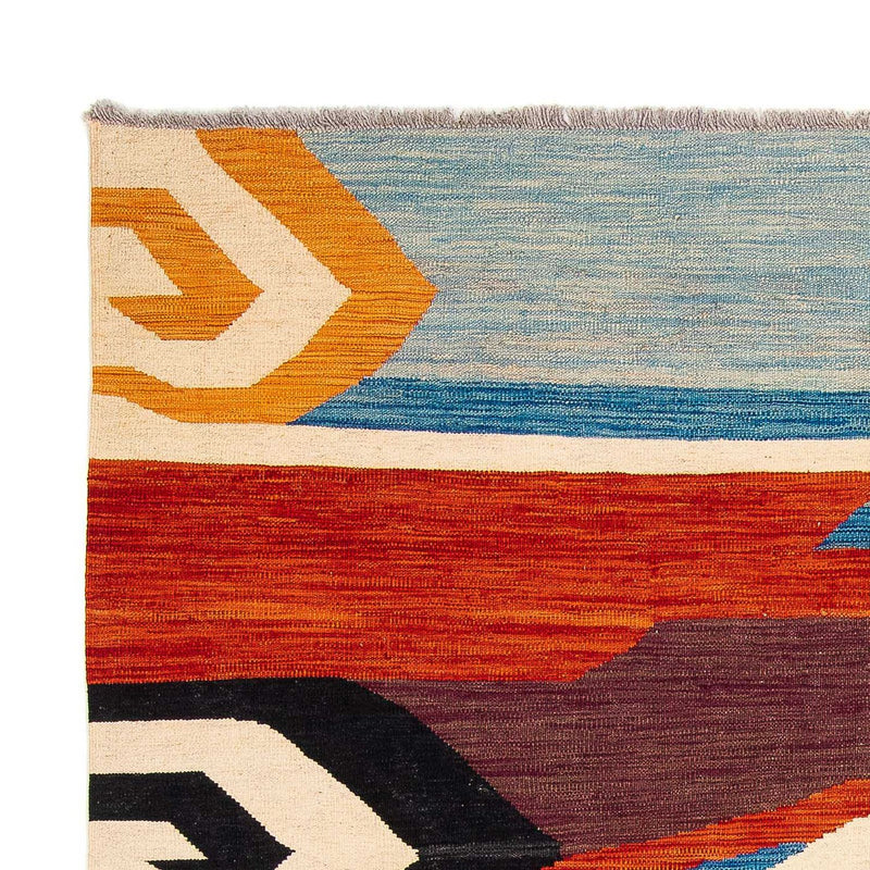 Alfombra Kelim - Splash - 243 x 179 cm - multicolor