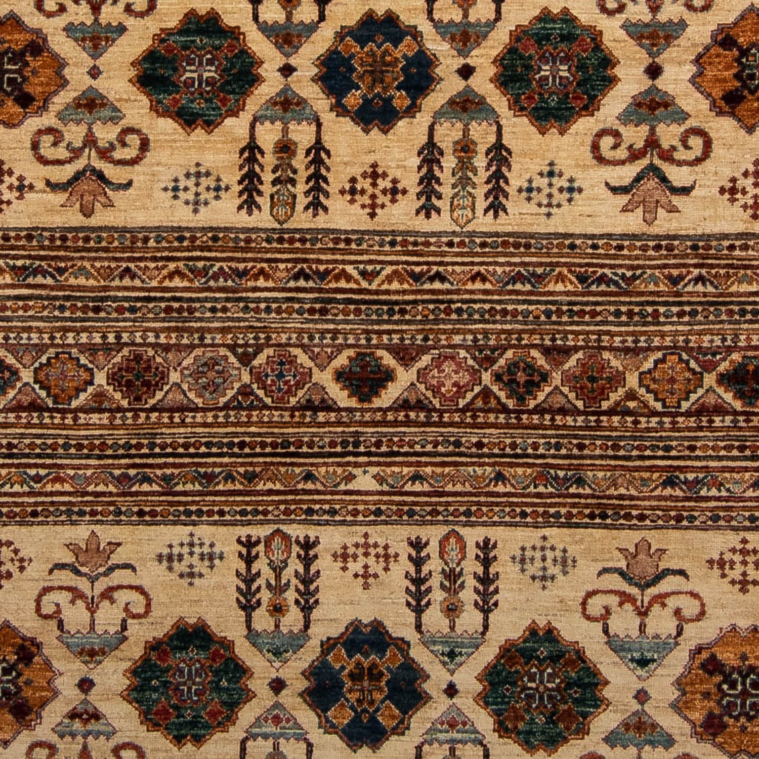 Alfombra Ziegler - 293 x 201 cm - marrón