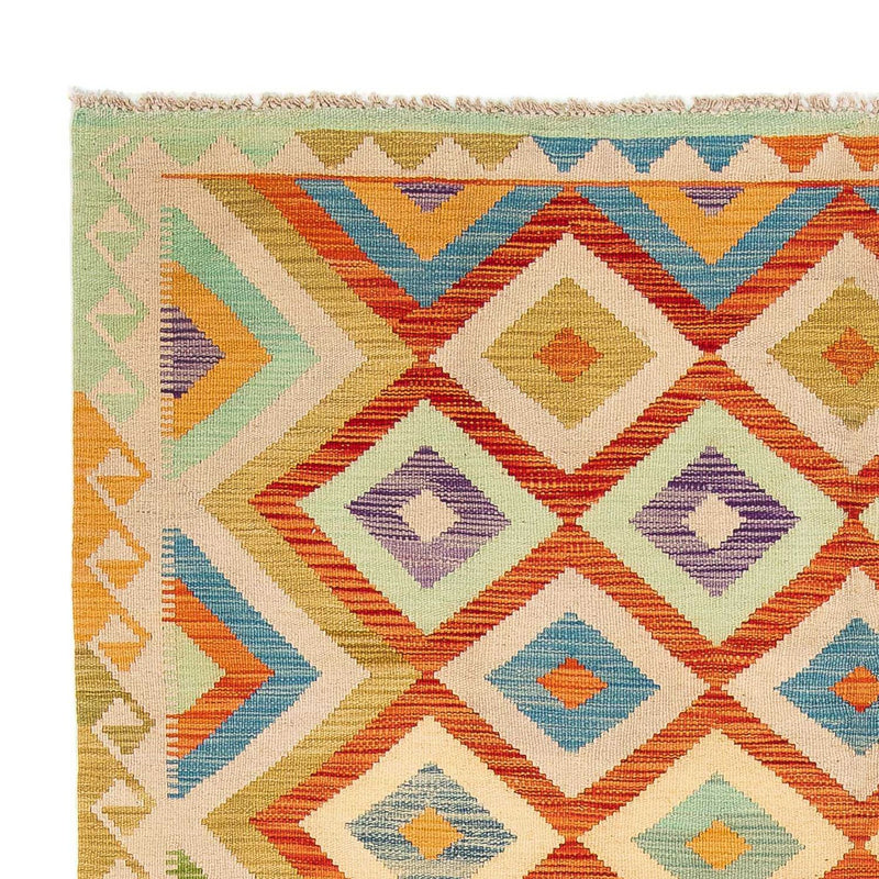 Alfombra Kelim - Splash - 241 x 171 cm - multicolor