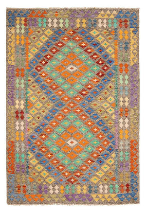 Alfombra Kelim - Splash - 234 x 169 cm - multicolor