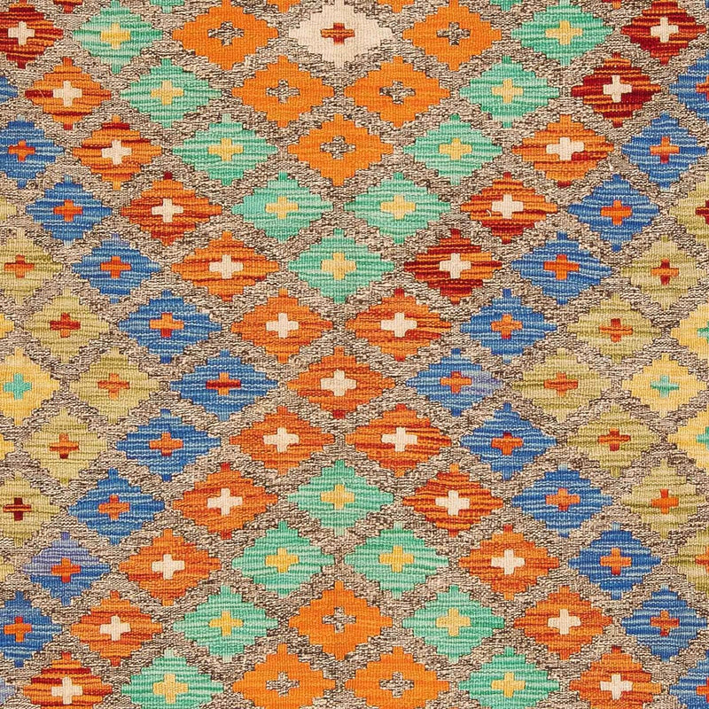Alfombra Kelim - Splash - 234 x 169 cm - multicolor