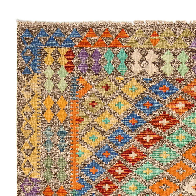 Alfombra Kelim - Splash - 234 x 169 cm - multicolor