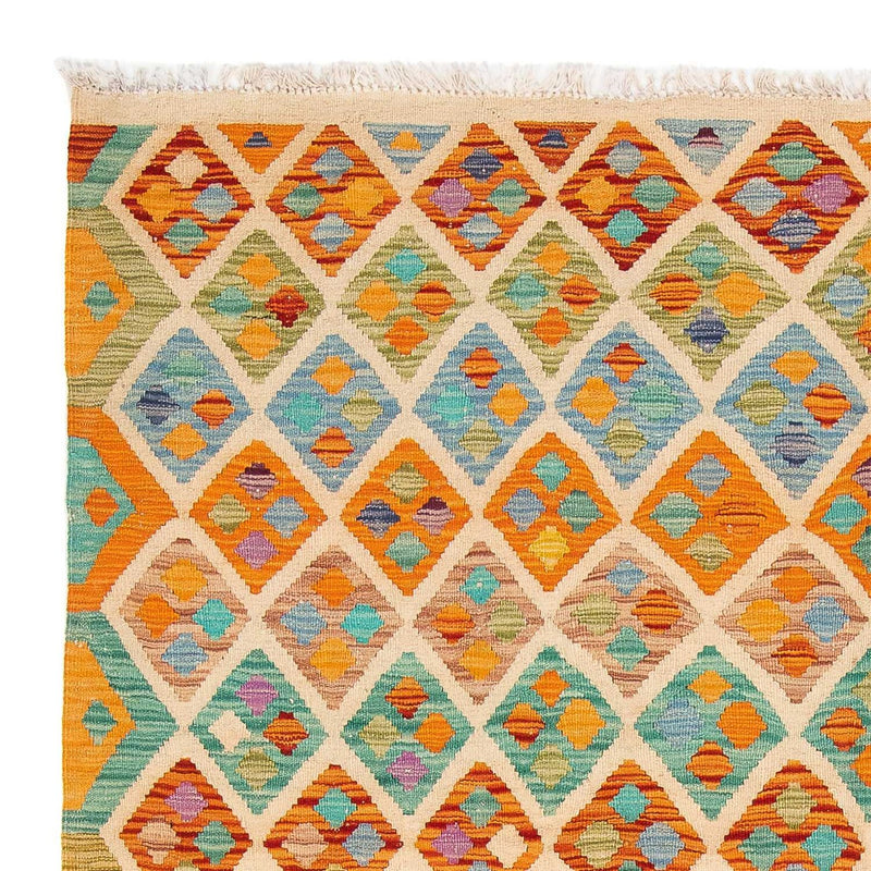 Alfombra Kelim - Splash - 250 x 180 cm - multicolor