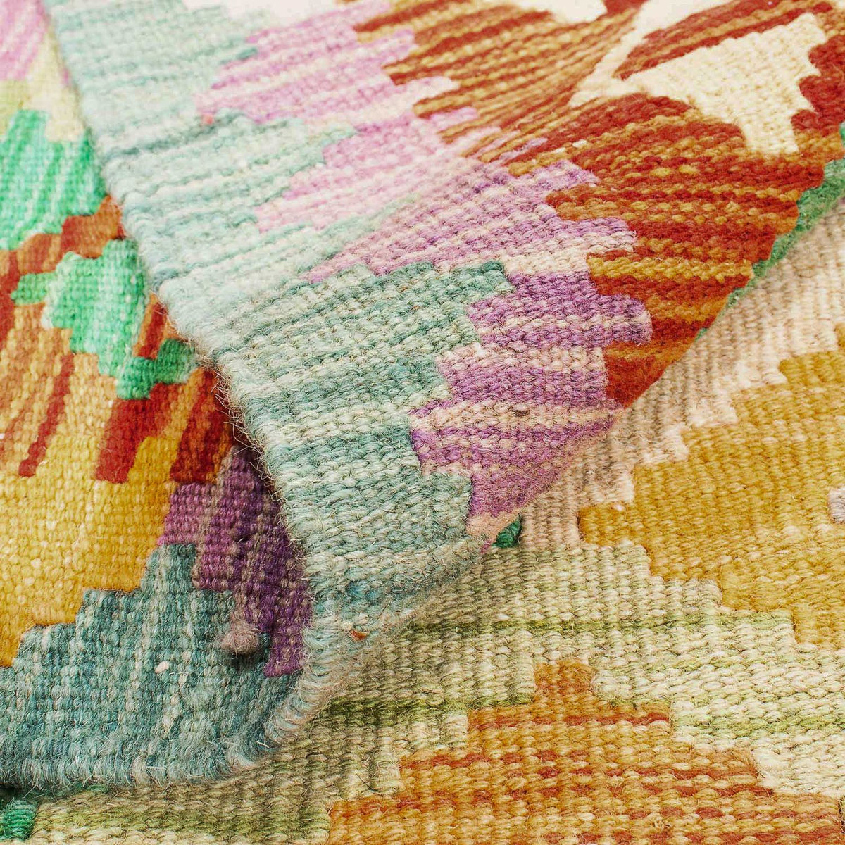 Alfombra Kelim - Splash - 250 x 169 cm - multicolor
