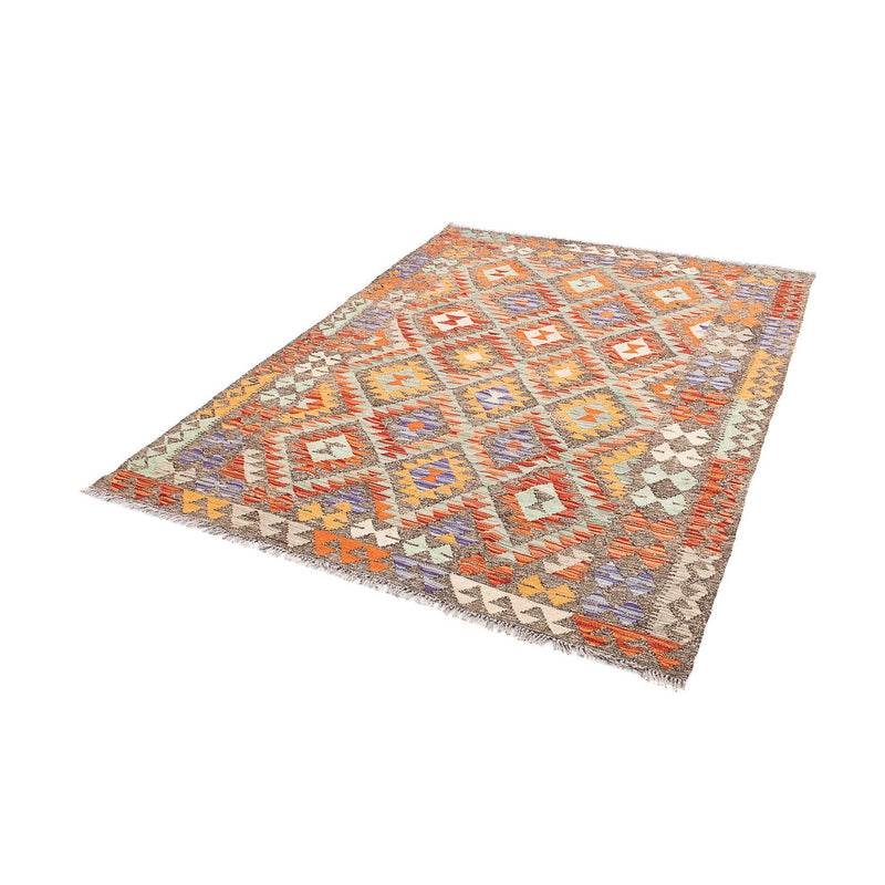 Alfombra Kelim - Splash - 203 x 152 cm - multicolor