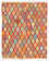 Alfombra Kelim - Splash - 188 x 169 cm - multicolor