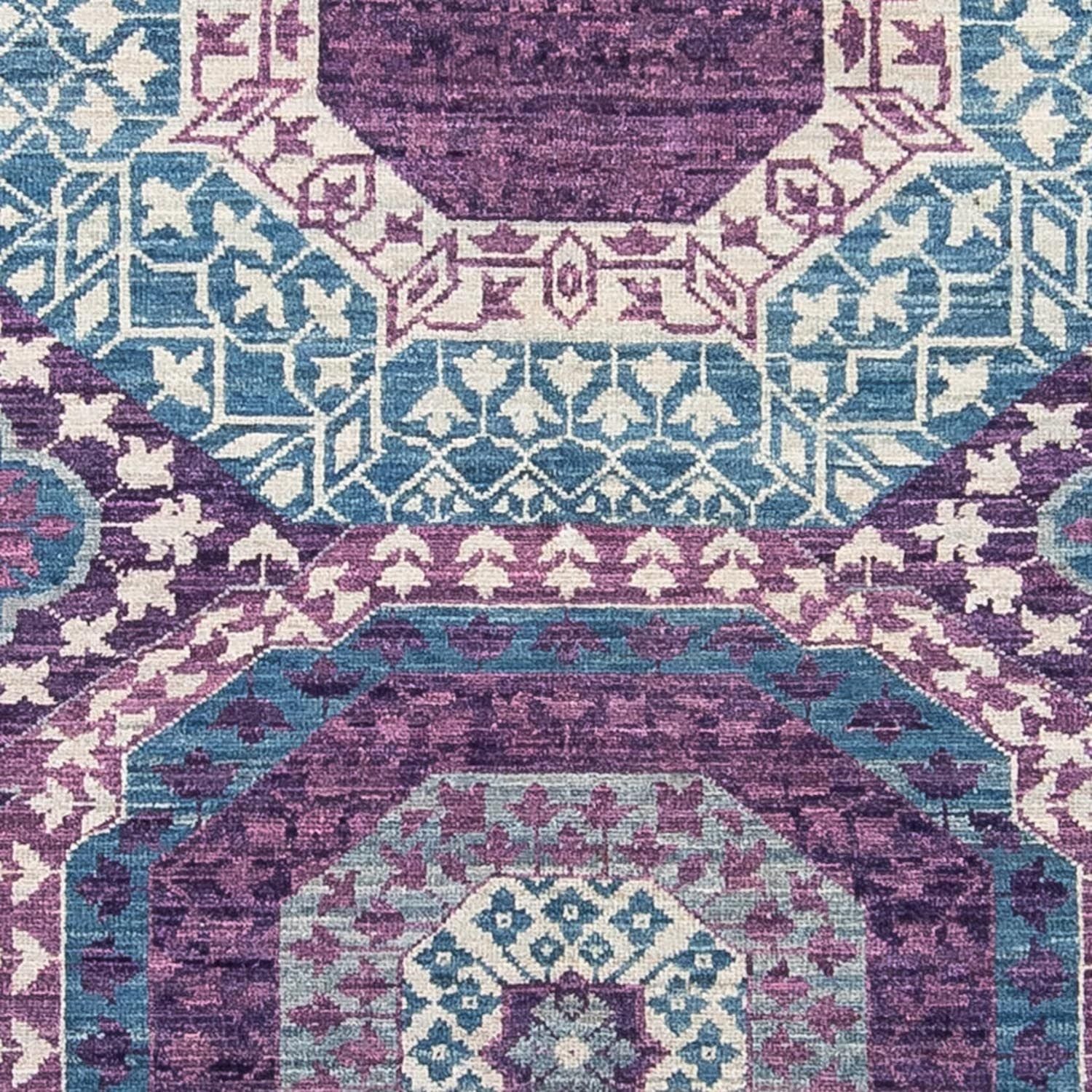 Alfombra de diseño - 210 x 156 cm - multicolor