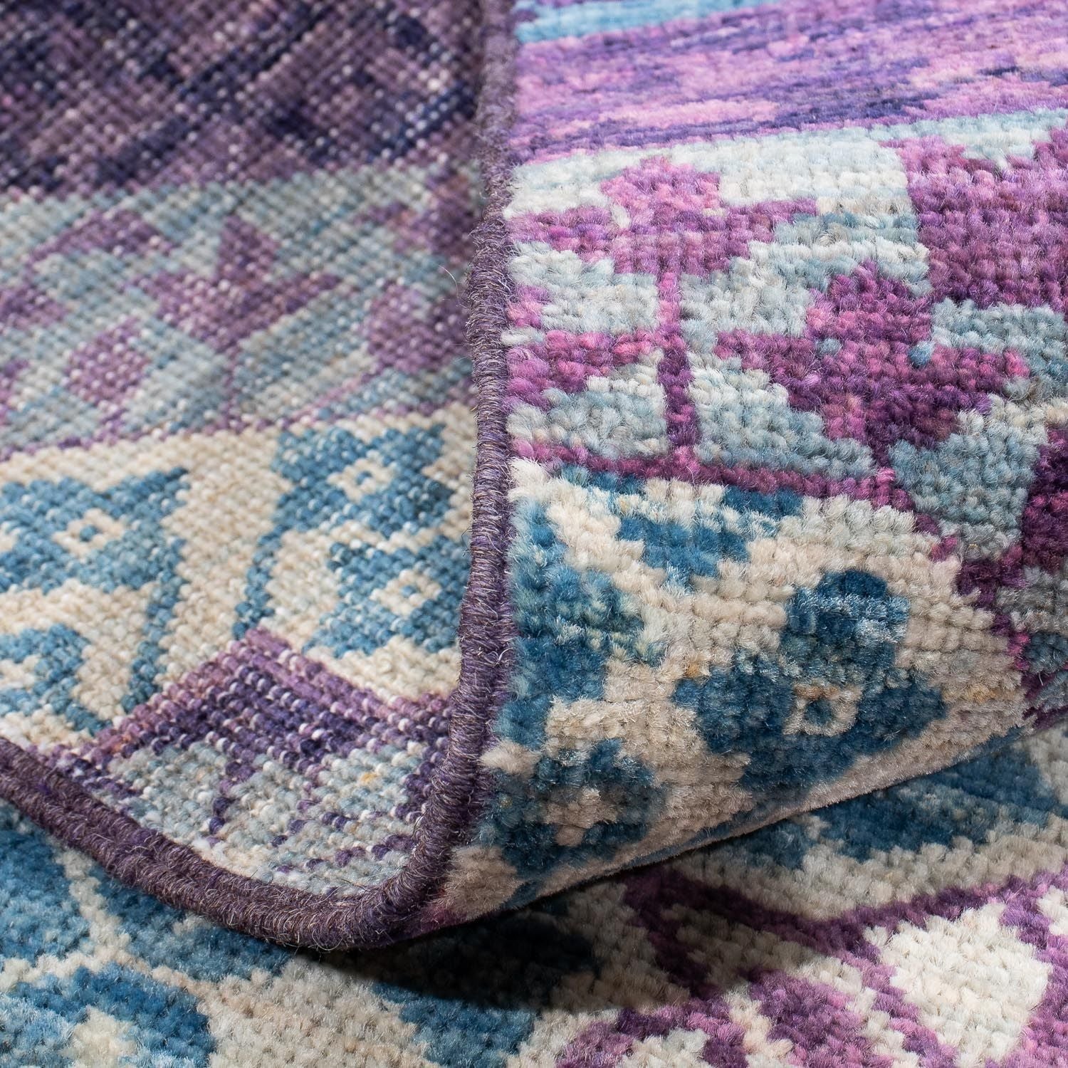 Alfombra de diseño - 210 x 156 cm - multicolor
