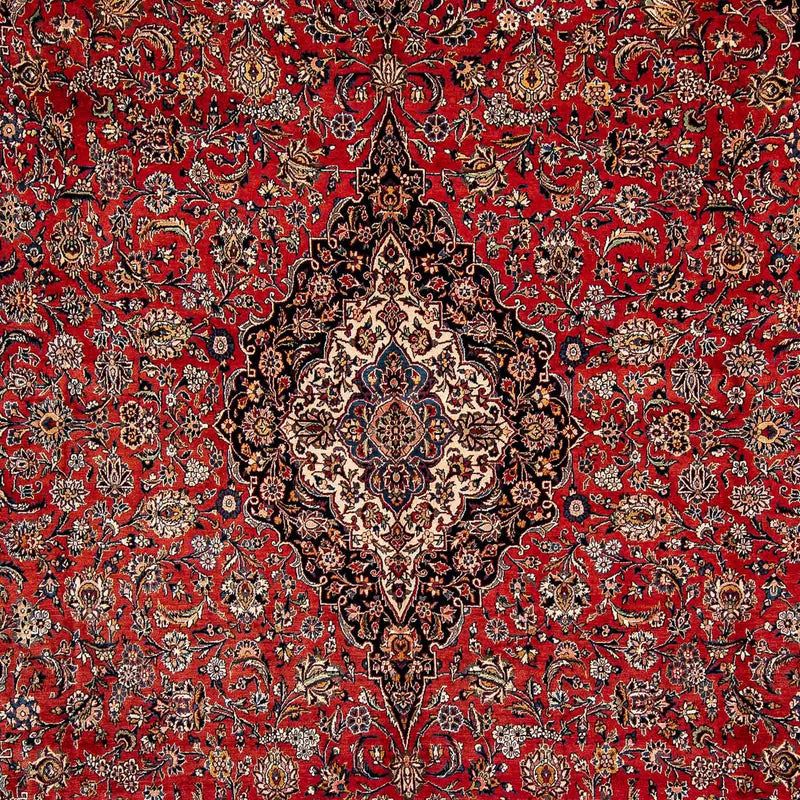 Alfombra persa - Keshan - 445 x 330 cm - rojo