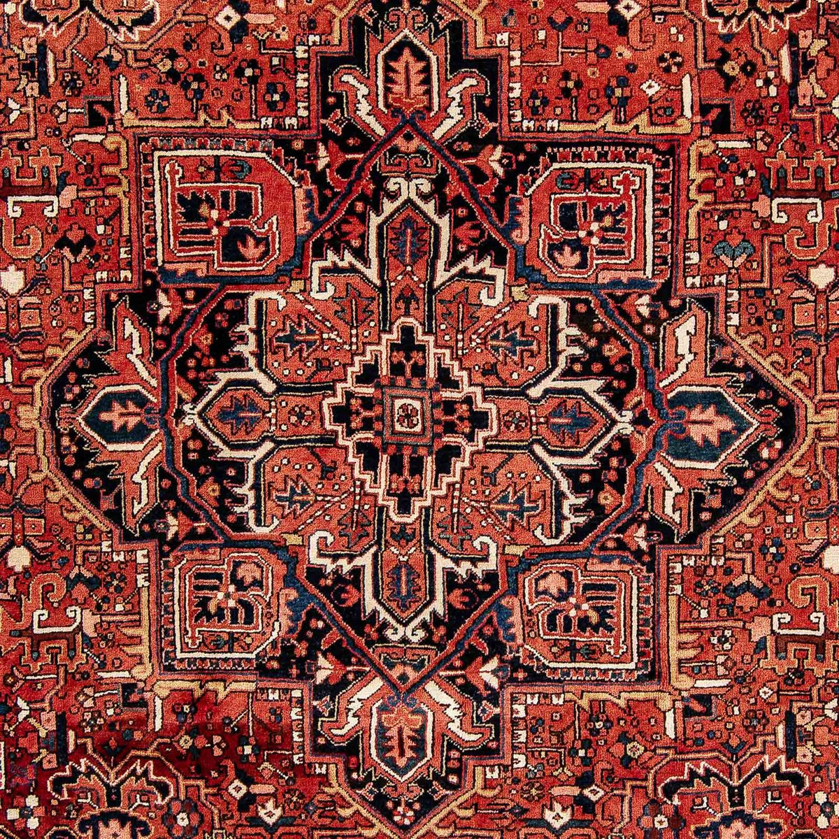 Alfombra persa - Nómada - 386 x 262 cm - óxido