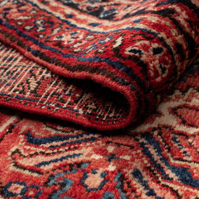 Alfombra persa - Nómada - 388 x 298 cm - rojo oscuro
