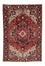 Alfombra persa - Nómada - 323 x 231 cm - rojo oscuro