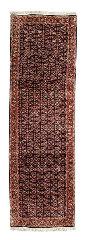 Alfombra de pasillo Alfombra persa - Bidjar - 296 x 94 cm - marrón