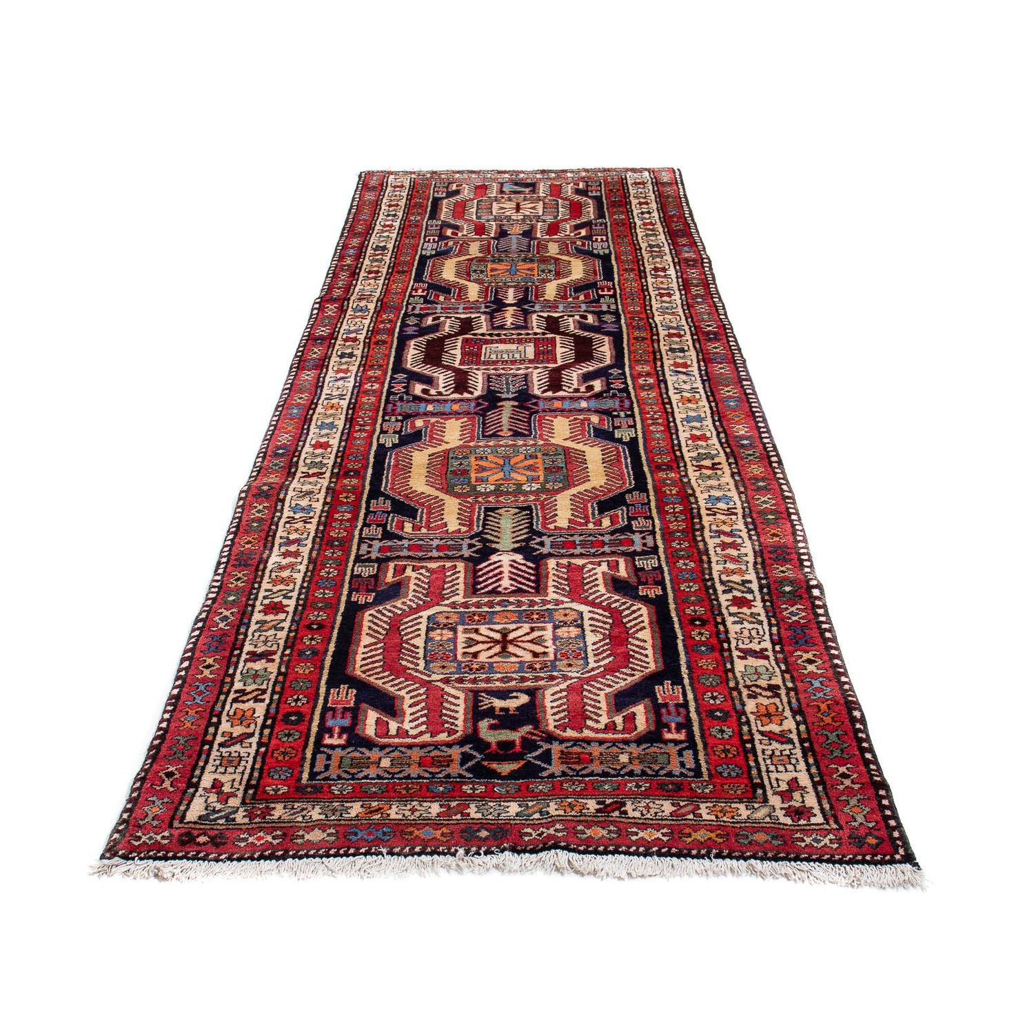 Alfombra de pasillo Alfombra persa - Nómada - 320 x 102 cm - multicolor
