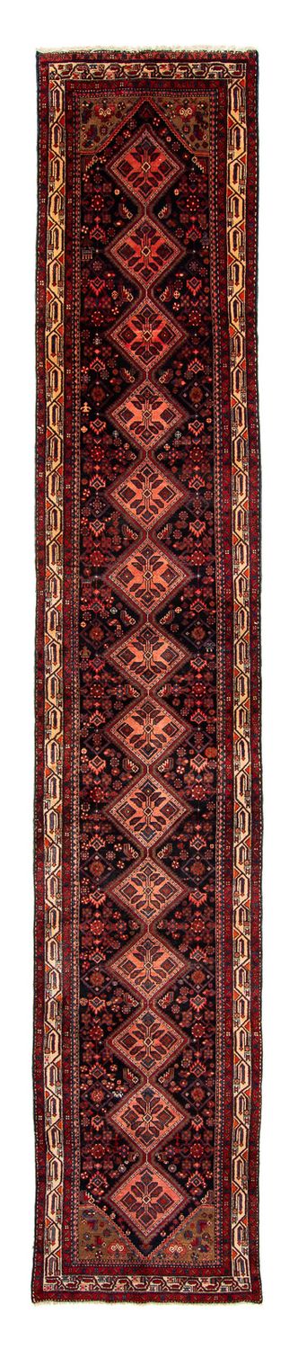 Alfombra de pasillo Alfombra persa - Nómada - 530 x 103 cm - rojo oscuro
