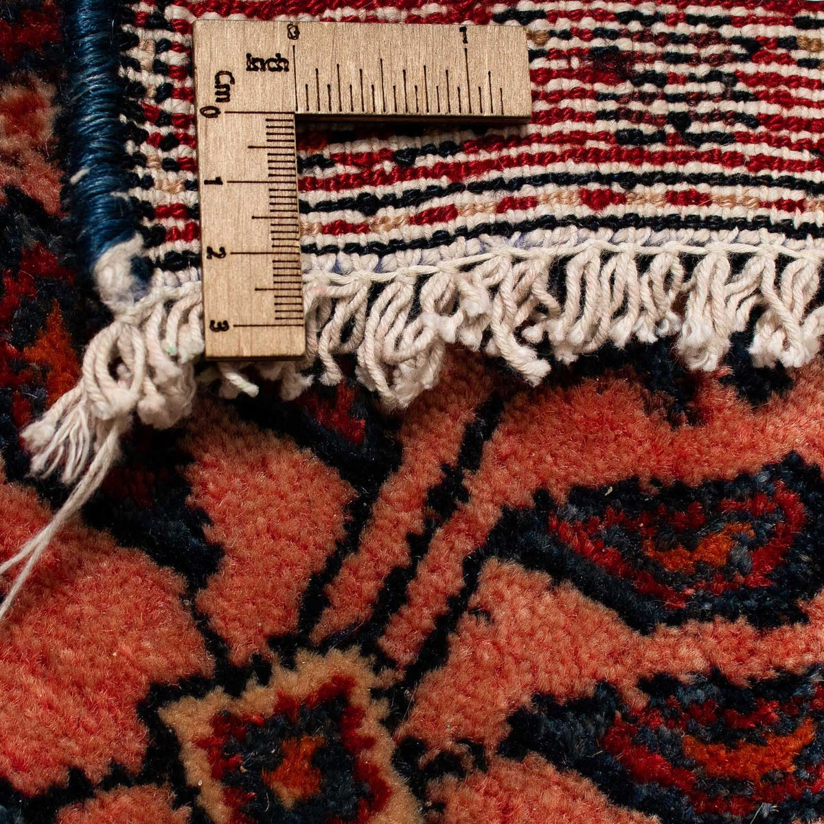 Alfombra de pasillo Alfombra persa - Nómada - 530 x 103 cm - rojo oscuro