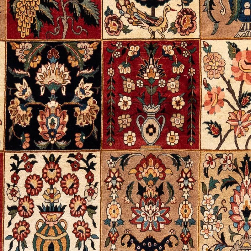 Alfombra persa - Ghom - 313 x 209 cm - rojo oscuro