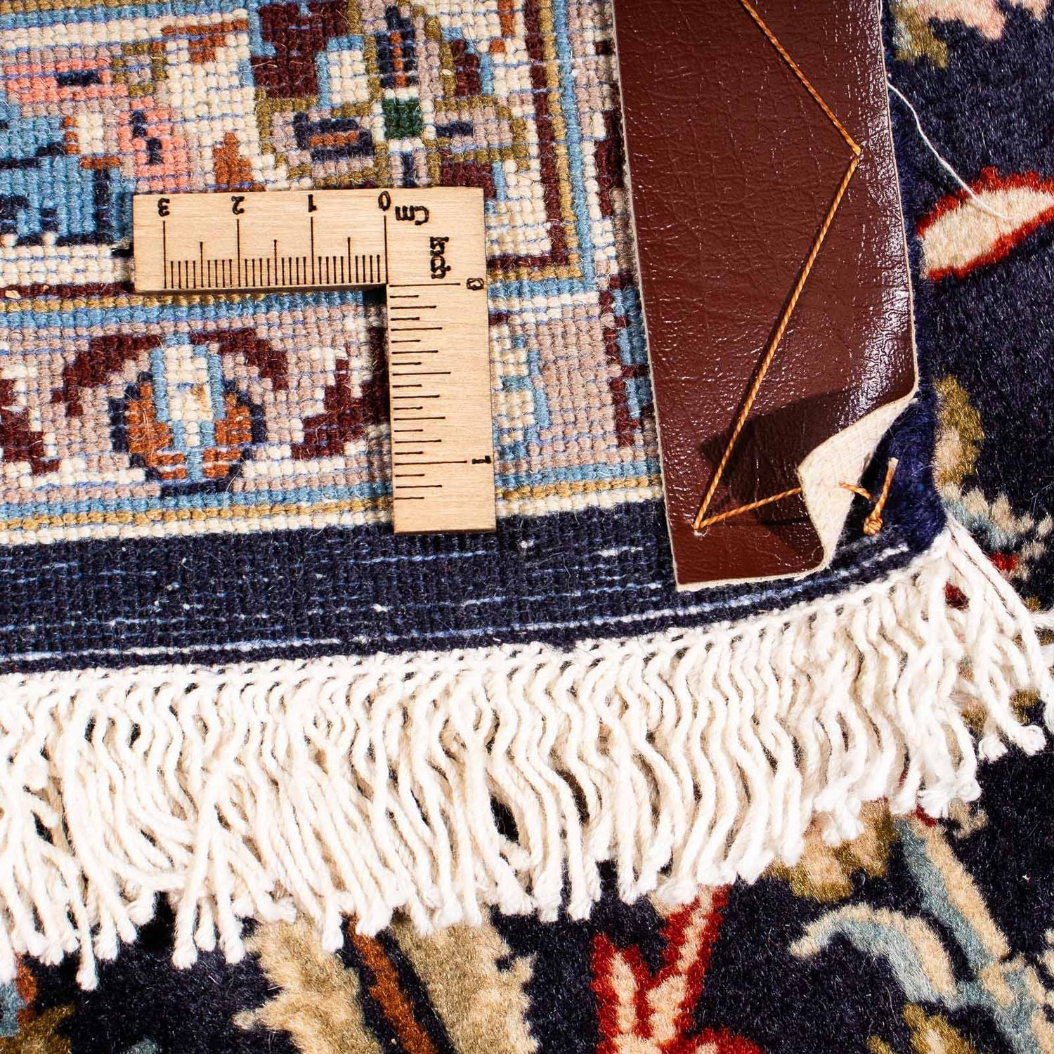 Alfombra persa - Clásica - 300 x 196 cm - azul oscuro