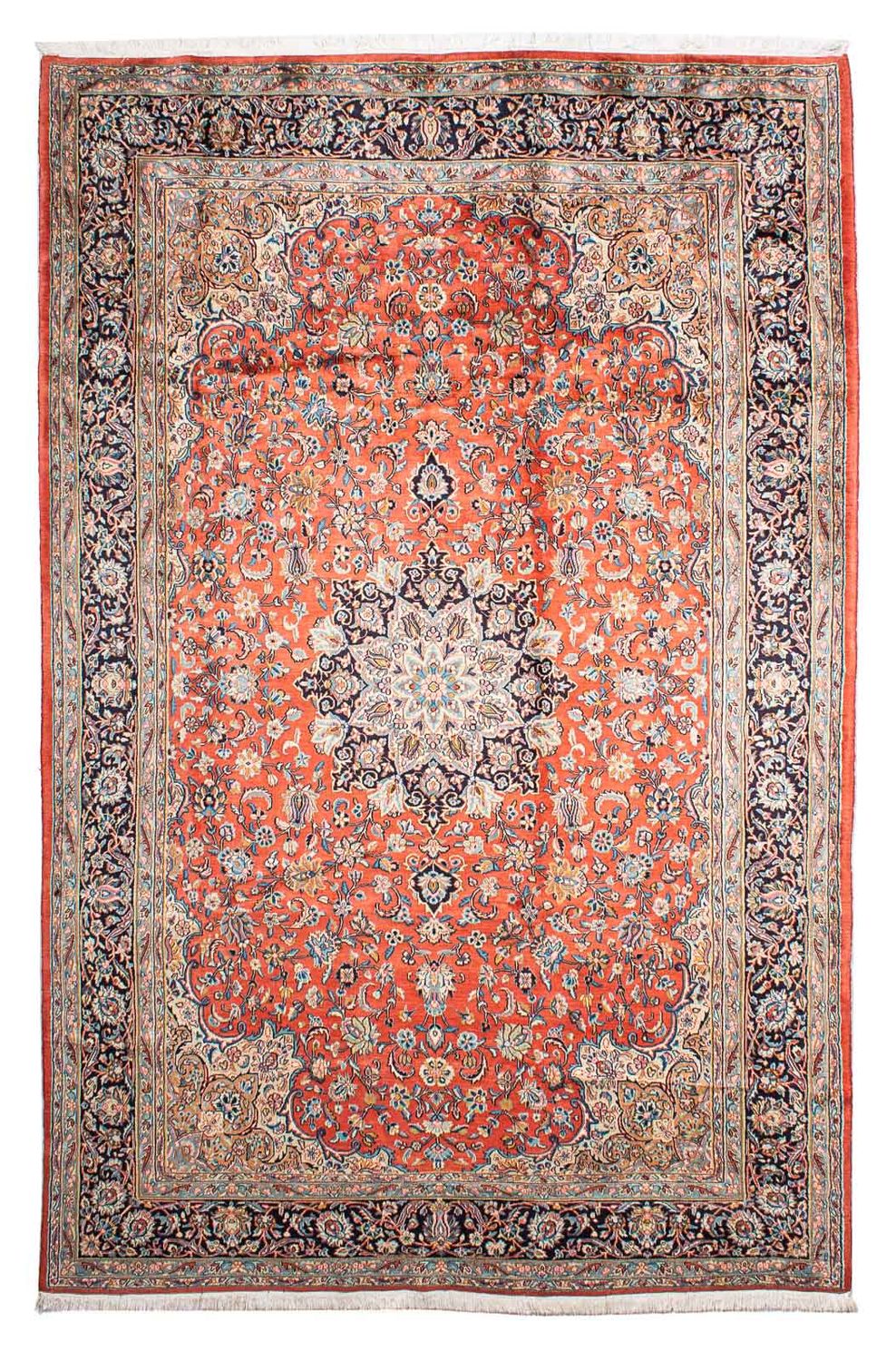 Alfombra persa - Clásica - 294 x 198 cm - óxido