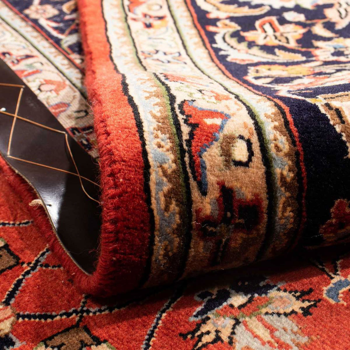 Alfombra persa - Clásica - 287 x 191 cm - rojo oscuro