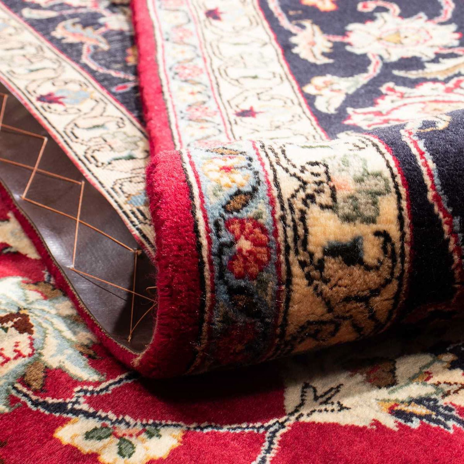 Alfombra persa - Clásica - 283 x 203 cm - rojo oscuro