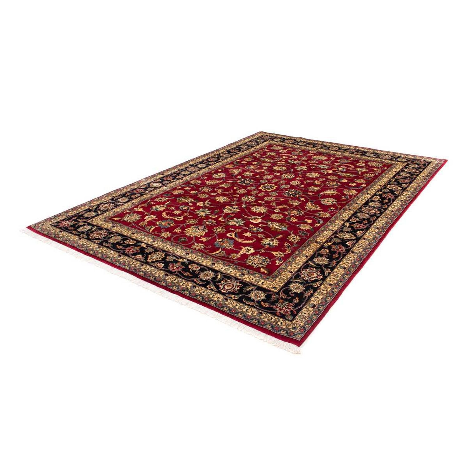 Alfombra persa - Clásica - 283 x 203 cm - rojo oscuro