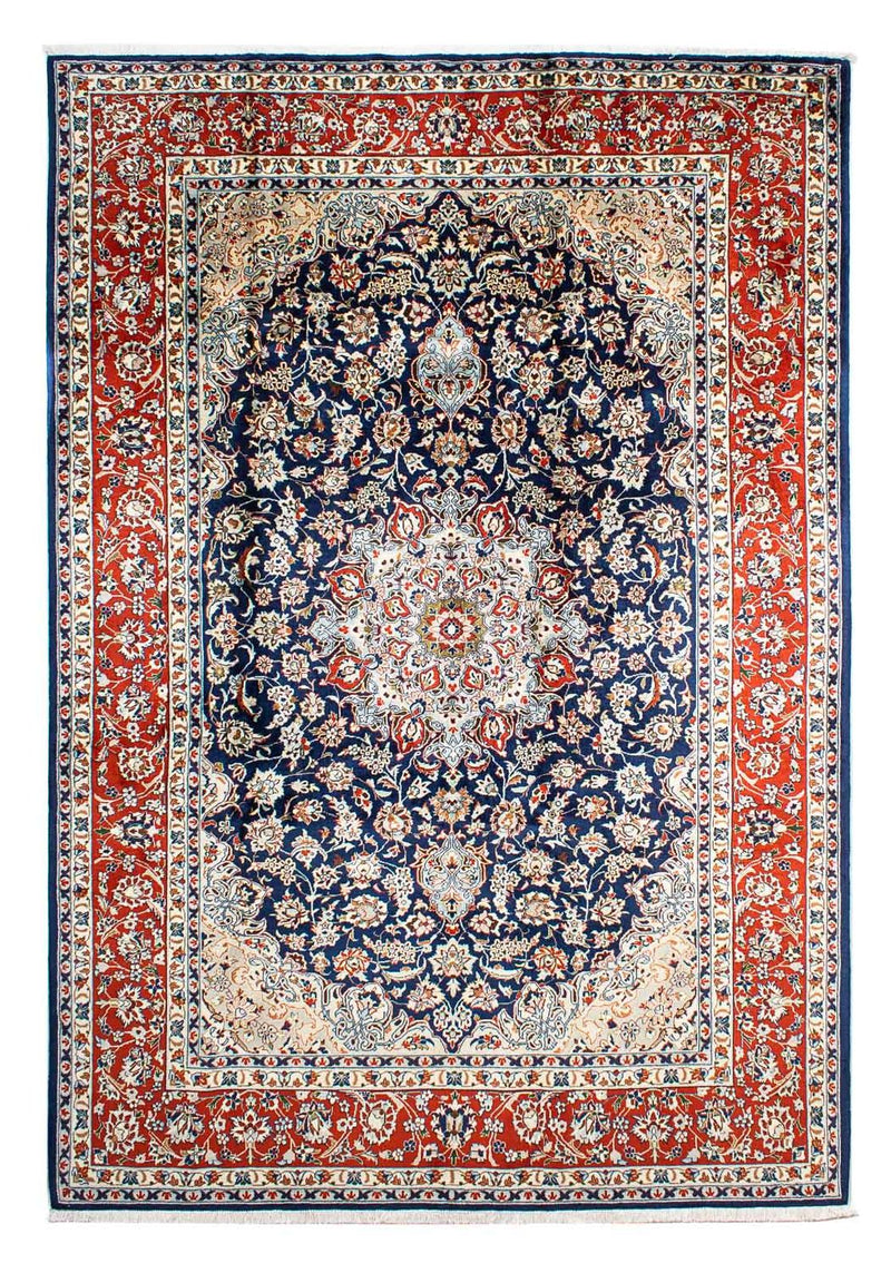 Alfombra persa - Clásica - 302 x 214 cm - azul oscuro