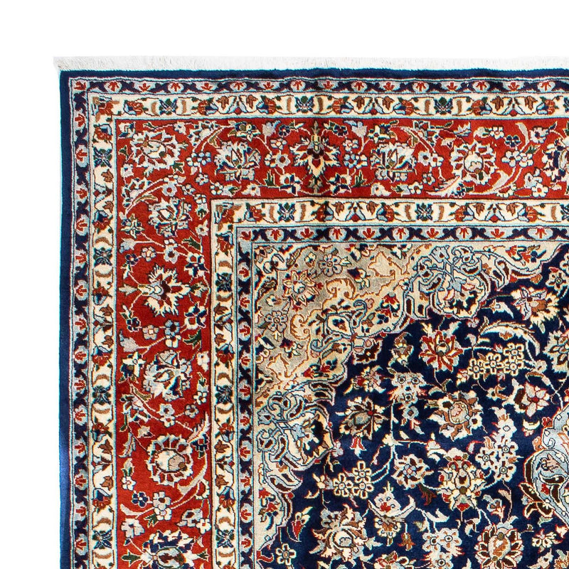 Alfombra persa - Clásica - 302 x 214 cm - azul oscuro