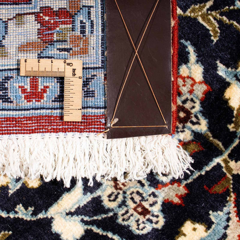 Alfombra persa - Keshan - 293 x 208 cm - azul oscuro