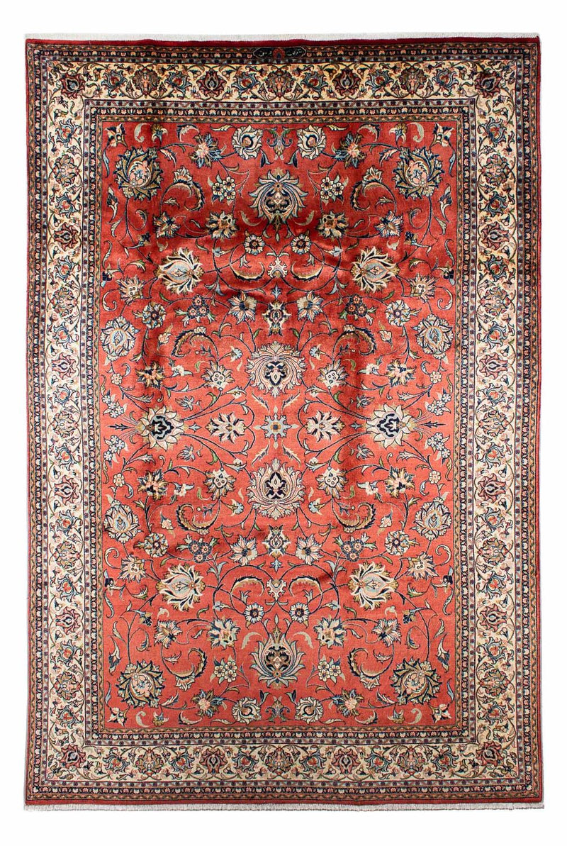 Alfombra persa - Clásica - 318 x 216 cm - rojo oscuro