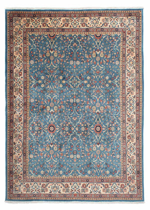 Alfombra persa - Nómada - 307 x 219 cm - azul marino