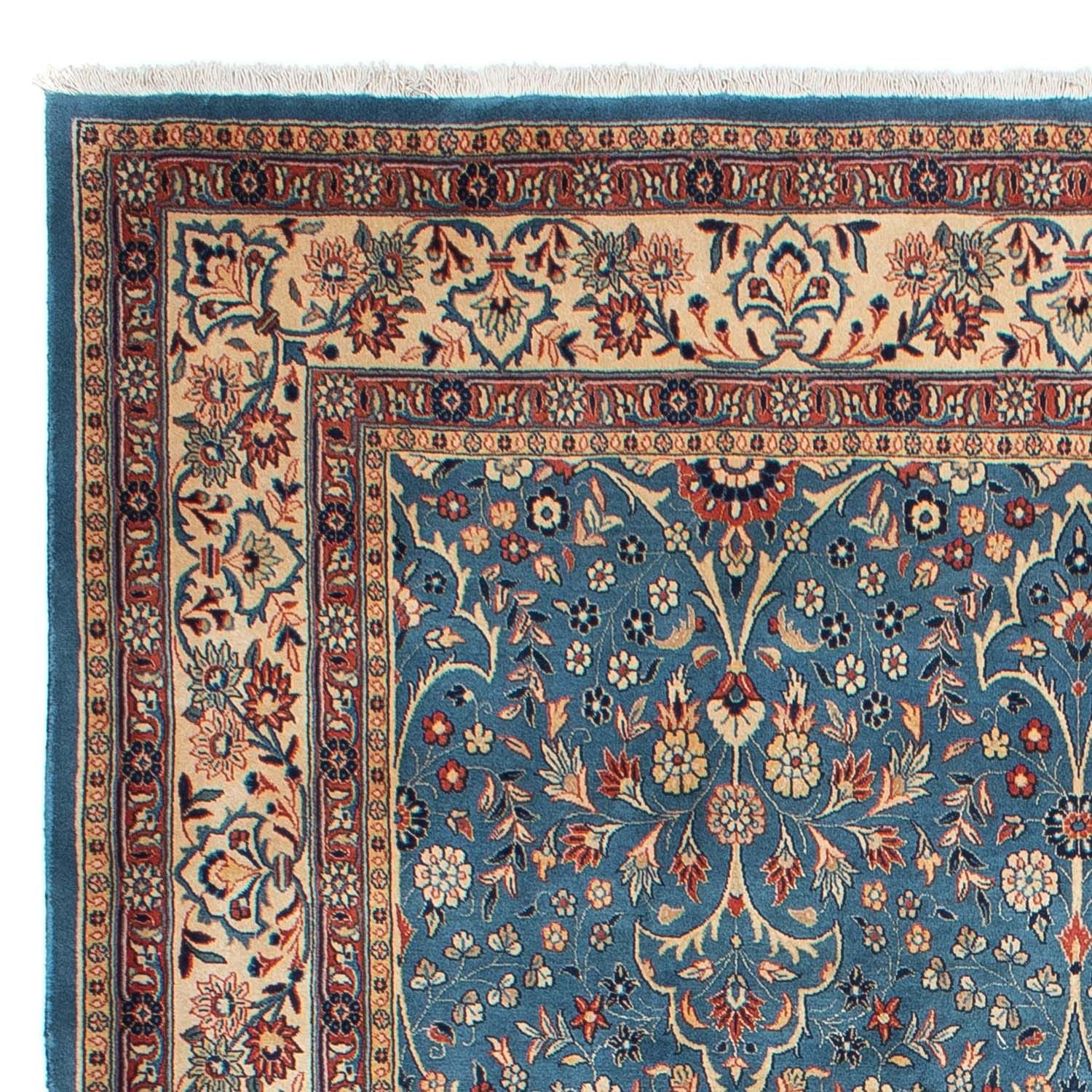 Alfombra persa - Nómada - 307 x 219 cm - azul marino