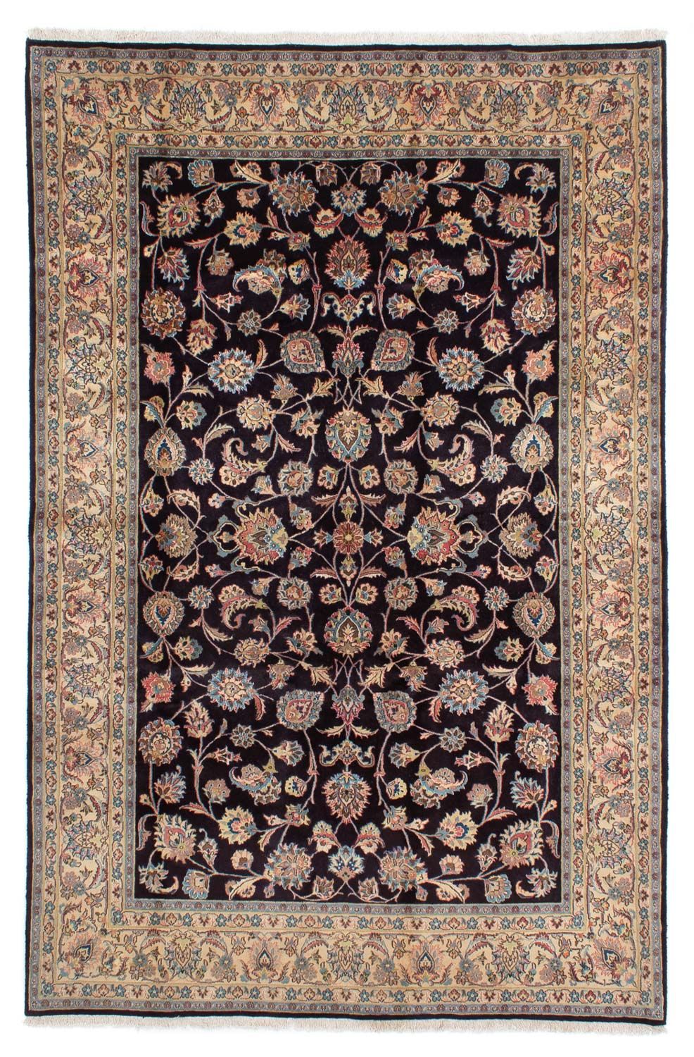 Alfombra persa - Clásica - 299 x 198 cm - negro