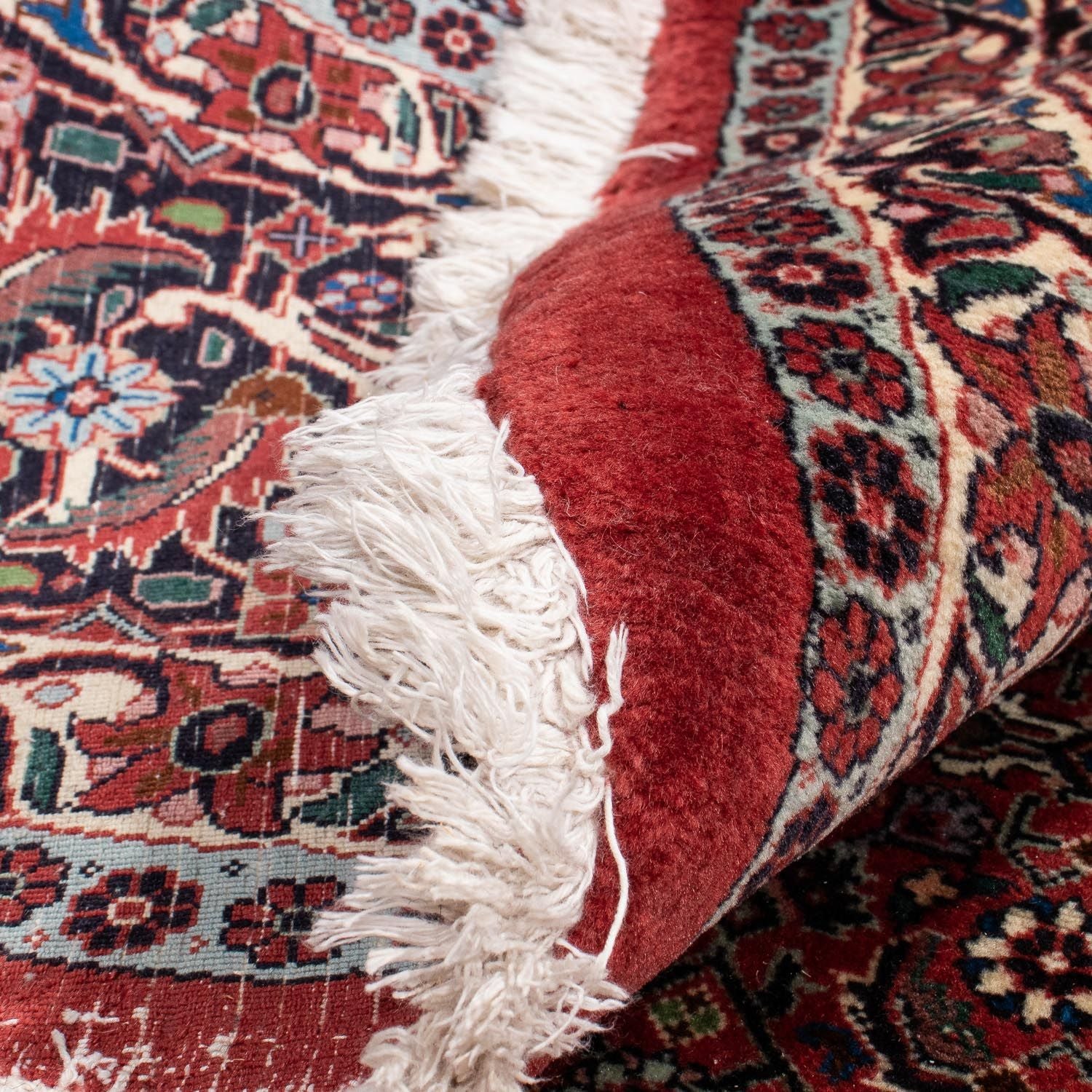 Alfombra persa - Bidjar redondo  - 300 x 300 cm - rojo