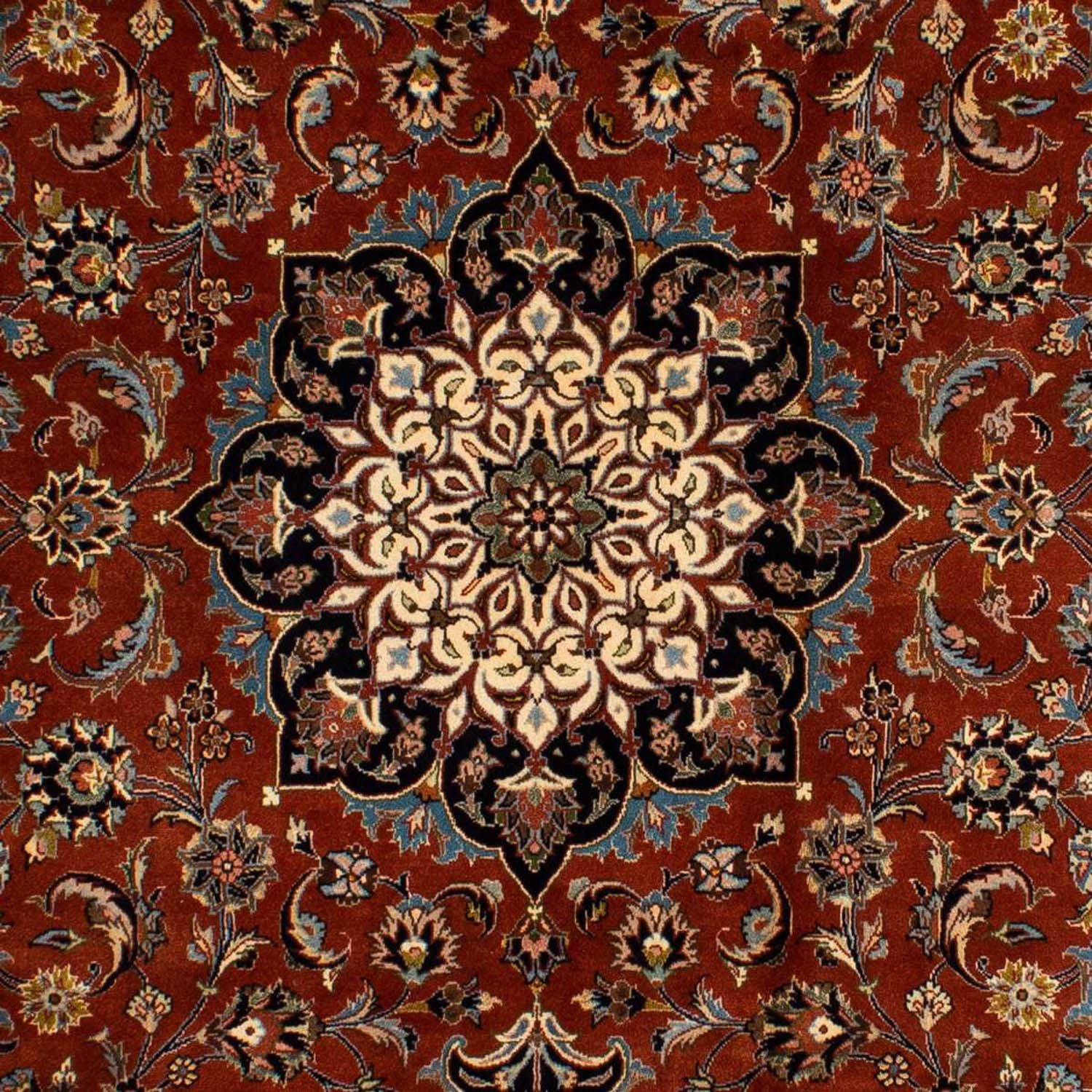 Alfombra persa - Clásica - 300 x 200 cm - rojo oscuro