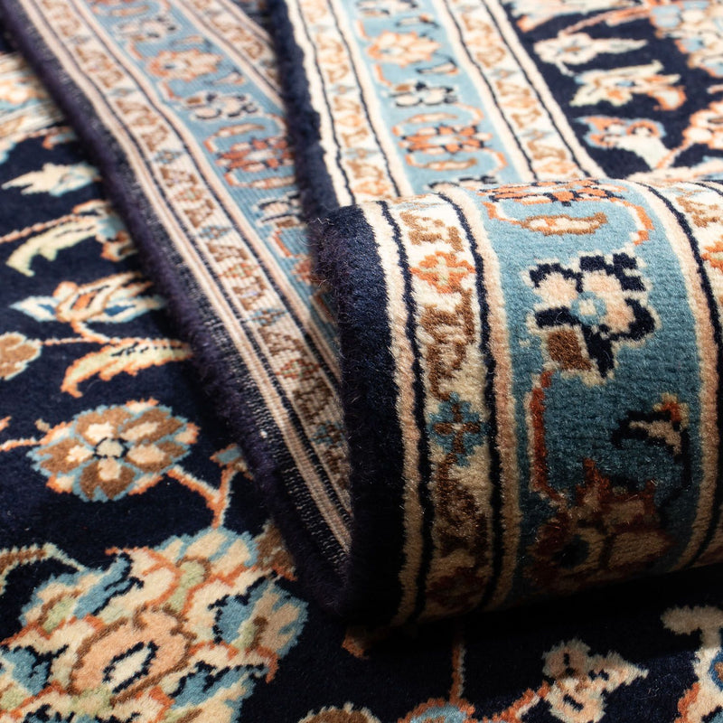Alfombra persa - Clásica - 296 x 193 cm - azul oscuro
