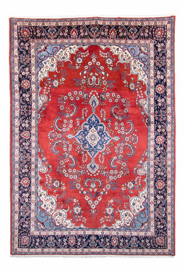 Alfombra persa - Keshan - 315 x 210 cm - rojo oscuro
