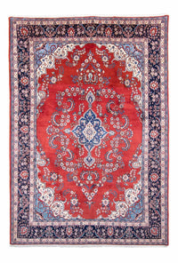Alfombra persa - Keshan - 315 x 210 cm - rojo oscuro