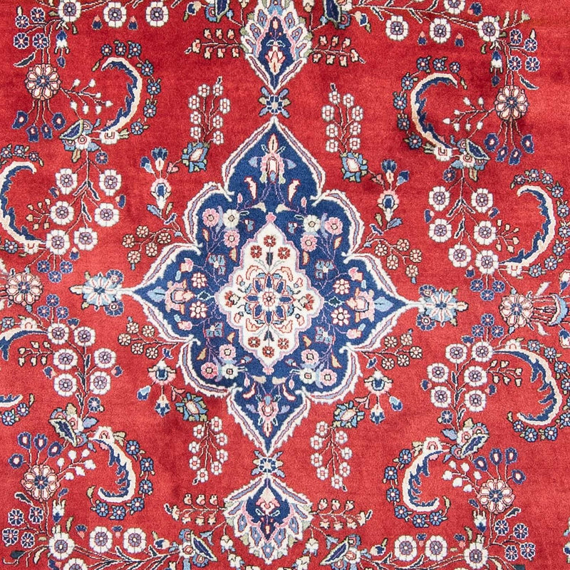 Alfombra persa - Keshan - 315 x 210 cm - rojo oscuro